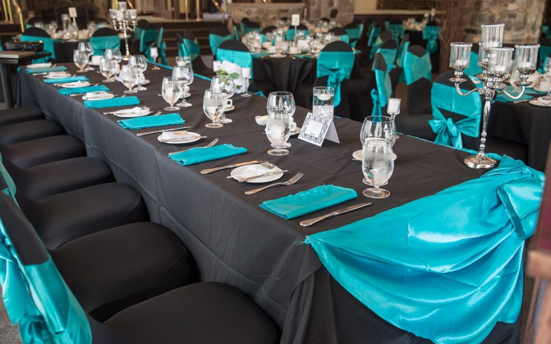 Black and Teal Decor